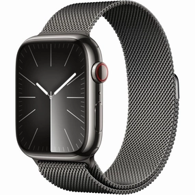Apple Watch Series 9 45MMGPS   Cellular Graphite Stainless Steel Case with Graphite Milanese Loop nintendo switch oled, nintendo switch deals, joy-con accessories