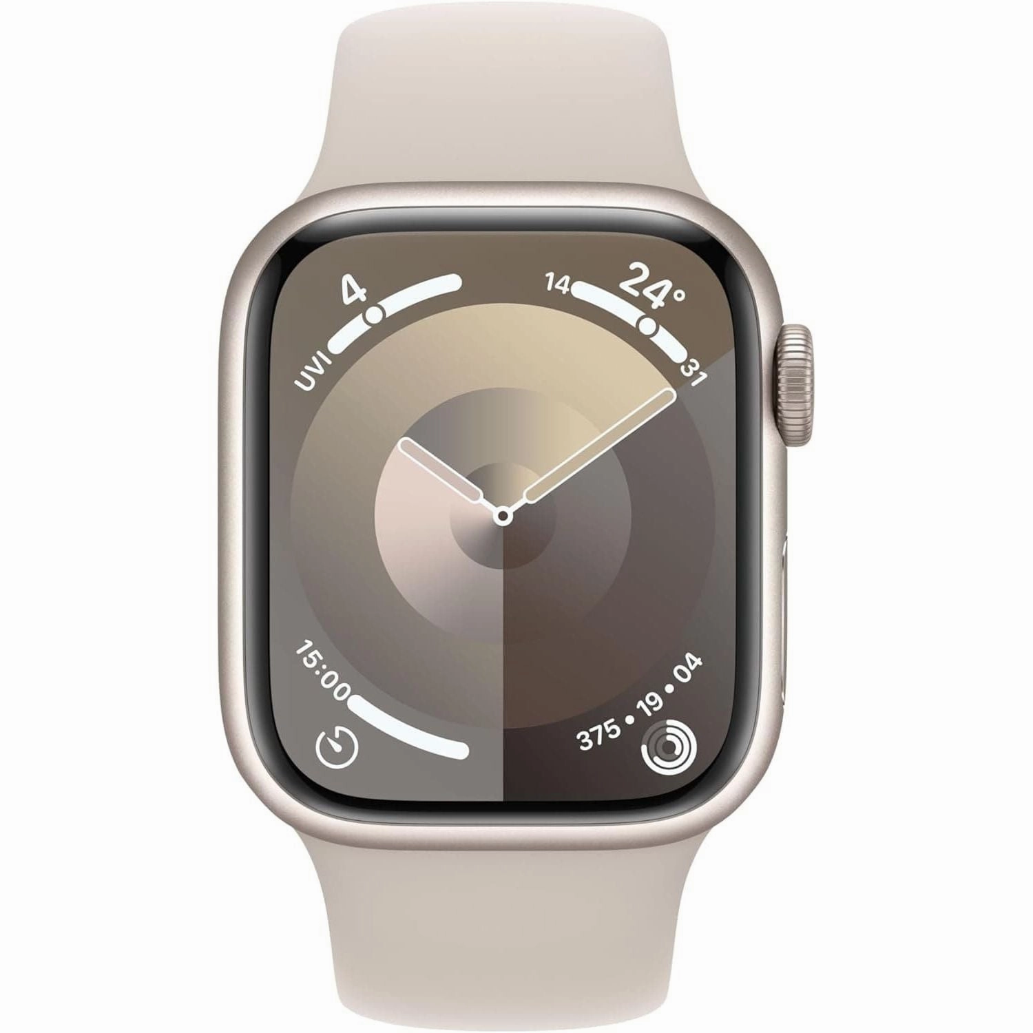 Apple Watch Series 9 [GPS 41mm] Smartwatch with Starlight Aluminum Case with Starlight Sport Band S/M. Fitness Tracker, Blood Oxygen & ECG Apps, Always-On Retina Display, Water Resistant