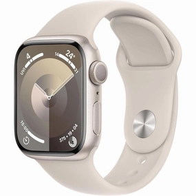 Apple Watch Series 9 [GPS 41mm] Smartwatch with Starlight Aluminum Case with Starlight Sport Band S/M. Fitness Tracker, Blood Oxygen & ECG Apps, Always-On Retina Display, Water Resistant nintendo switch oled, nintendo switch deals, joy-con accessories