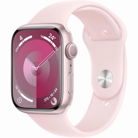 Apple Watch Series 9 [GPS 45mm] Smartwatch with Pink Aluminum Case with Light Pink Sport Band S/M cheap drone for kids, professional drones for sale, mini camera drone