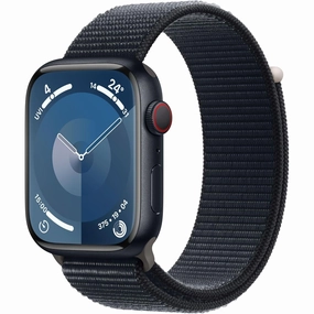Apple Watch Series 9 (GPS   Cellular) 45mm - Midnight Aluminum Case, Midnight Sport Loop, One Size nintendo switch oled, nintendo switch deals, joy-con accessories