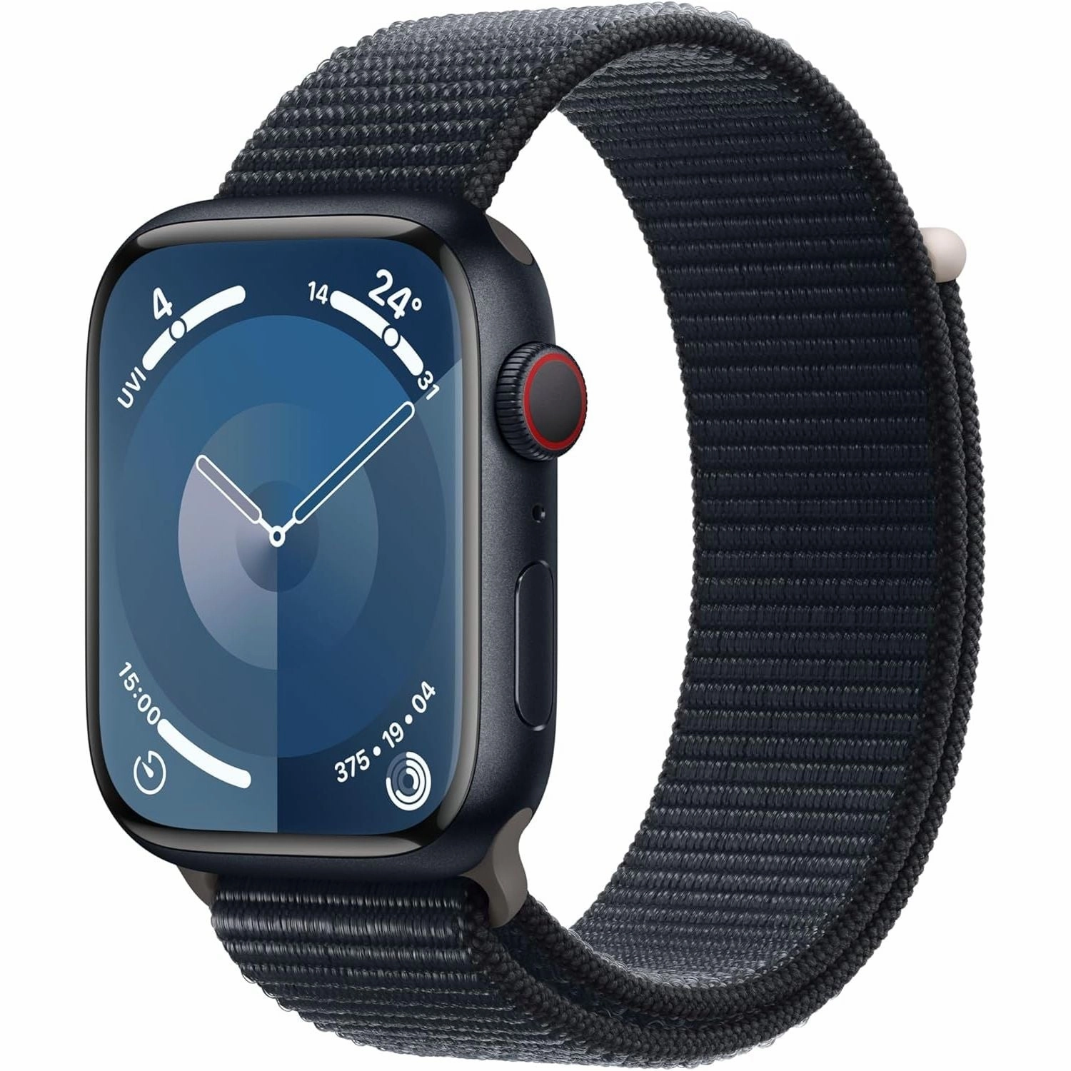 Apple Watch Series 9 (GPS   Cellular) 45mm - Midnight Aluminum Case, Midnight Sport Loop, One Size nintendo switch oled, nintendo switch deals, joy-con accessories