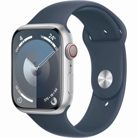 Apple Watch Series 9 (GPS   Cellular) 45mm - Silver Aluminium Case with Midnight Black Sport Band nintendo switch oled, nintendo switch deals, joy-con accessories