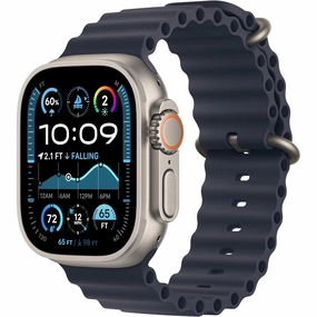 Apple Watch Ultra 2 (49mm) GPS   Cellular  Titanium Case with Navy Ocean Band, Fitness & Sports Smartwatch nintendo switch oled, nintendo switch deals, joy-con accessories