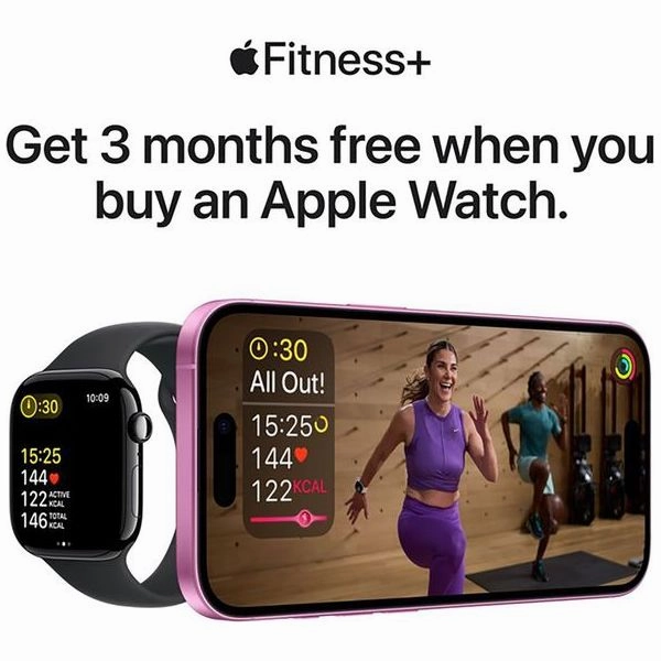 Apple Watch Ultra 2 (Cellular) 49mm Black Titanium Smart Watch