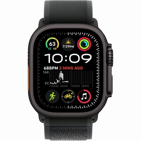 Apple Watch Ultra 2 GPS   Cellular 49mm - Black Rugged Titanium Case, Sports Watch with Black Sports Straps nintendo switch oled, nintendo switch deals, joy-con accessories
