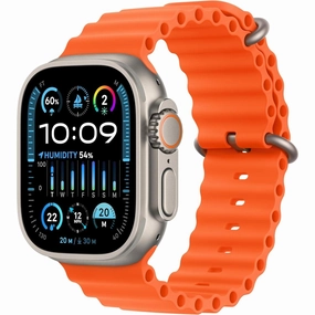 Apple Watch Ultra 2 [GPS   Cellular, 49mm] Smartwatch, Rugged Titanium Case, Orange Ocean Band nintendo switch oled, nintendo switch deals, joy-con accessories