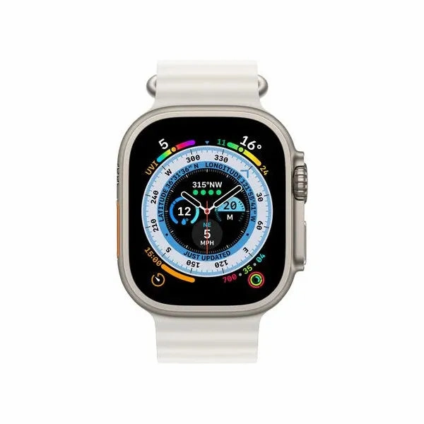 Apple Watch Ultra (GPS   Cellular), 49mm Titanium Case -  Ocean Band