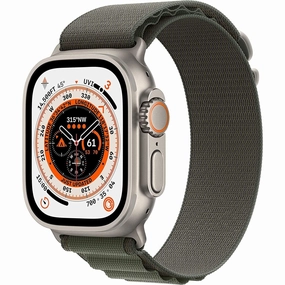 Apple Watch Ultra (GPS   Cellular), 49mm Titanium Case with Green Alpine Loop cheap drone for kids, professional drones for sale, mini camera drone