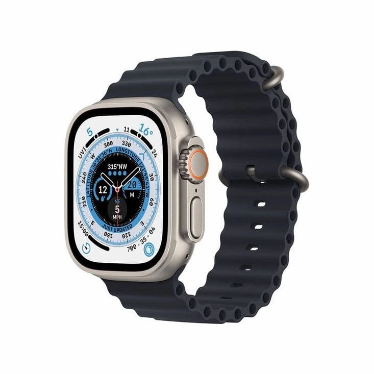 Apple Watch Ultra (GPS   Cellular), 49mm Titanium Case with Midnight Ocean Band nintendo switch oled, nintendo switch deals, joy-con accessories