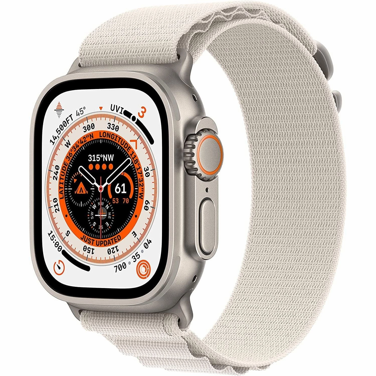 Apple Watch Ultra (GPS   Cellular), 49mm Titanium Case with Starlight Alpine Loop nintendo switch oled, nintendo switch deals, joy-con accessories