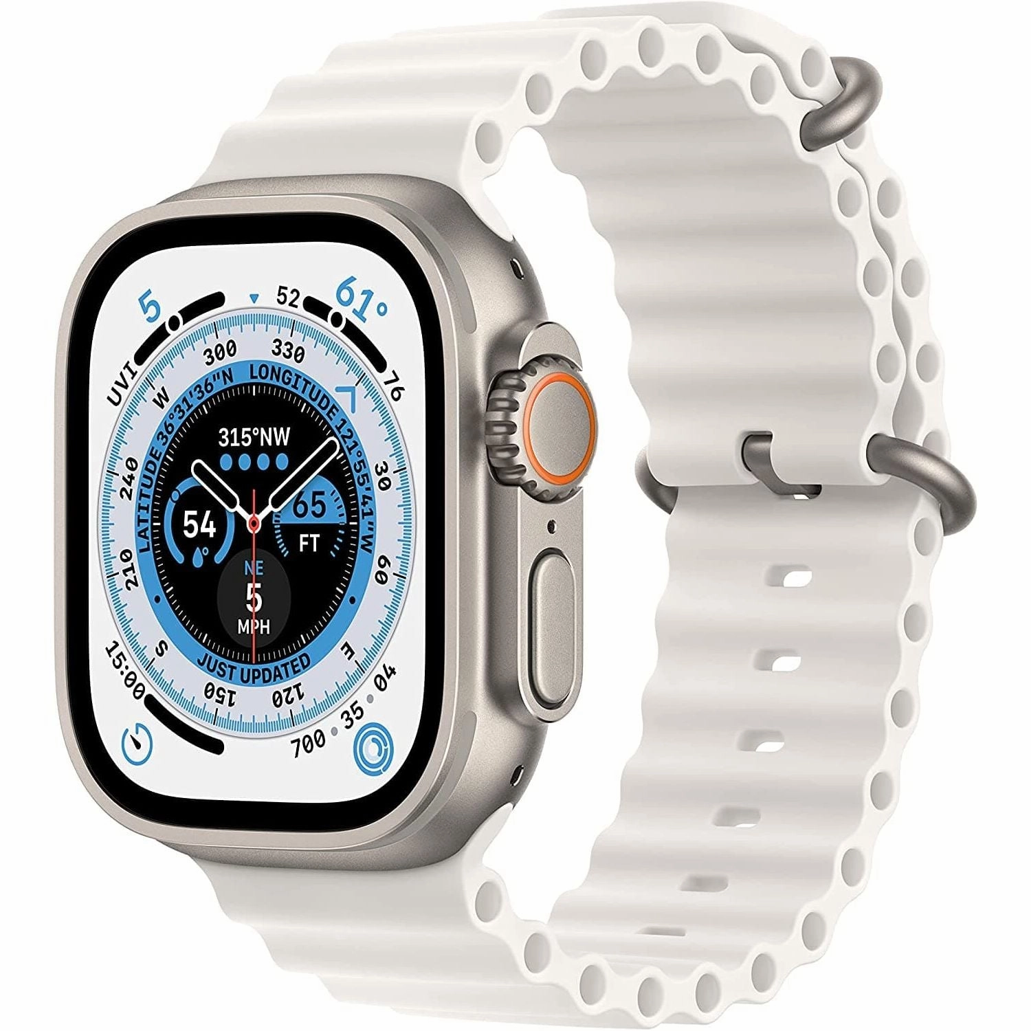 Apple Watch Ultra (GPS   Cellular), 49mm Titanium Case with White Ocean Band nintendo switch oled, nintendo switch deals, joy-con accessories