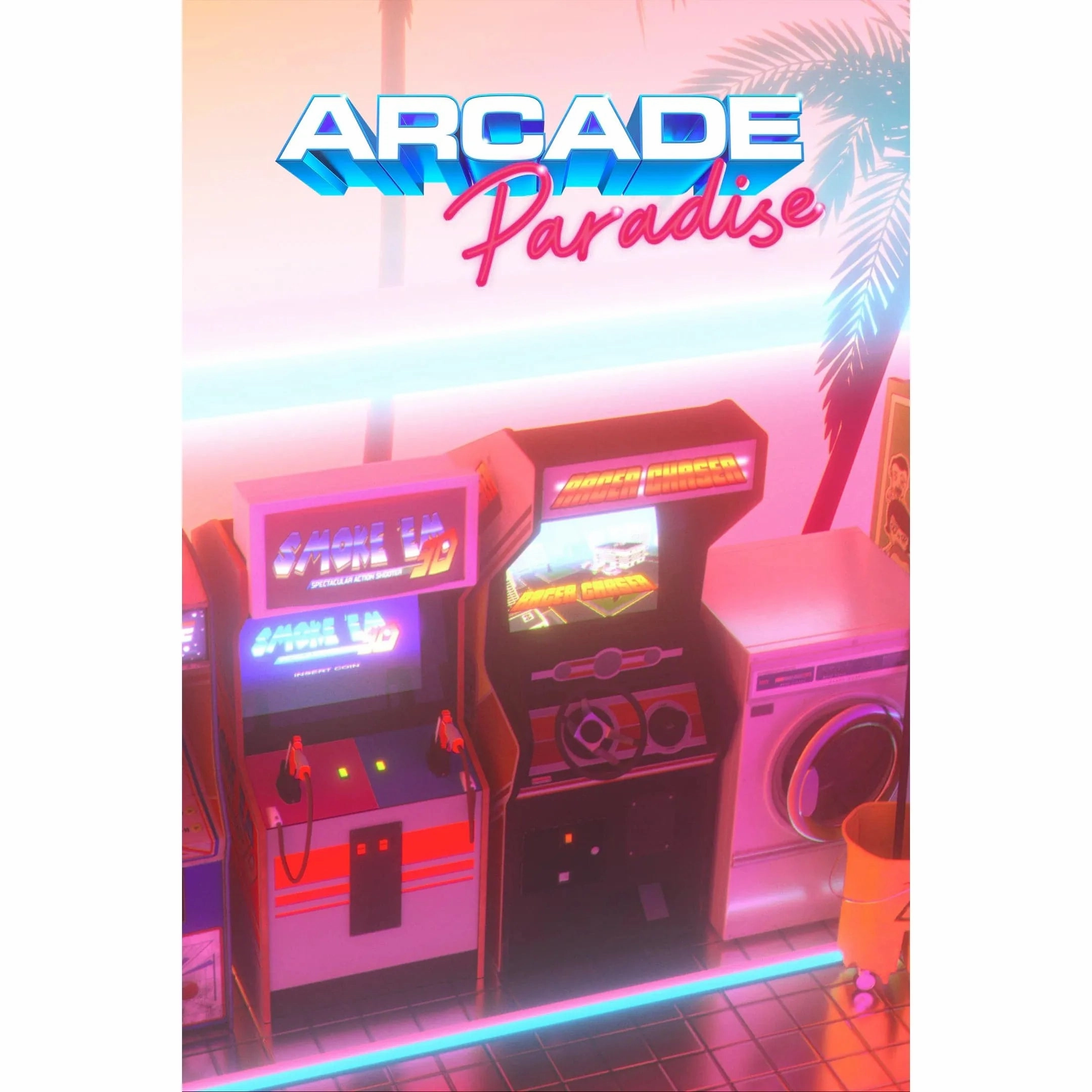 Arcade Paradise For Playstation 5 (PS5) Games nintendo switch,game console accessories,wireless controllers,gaming system