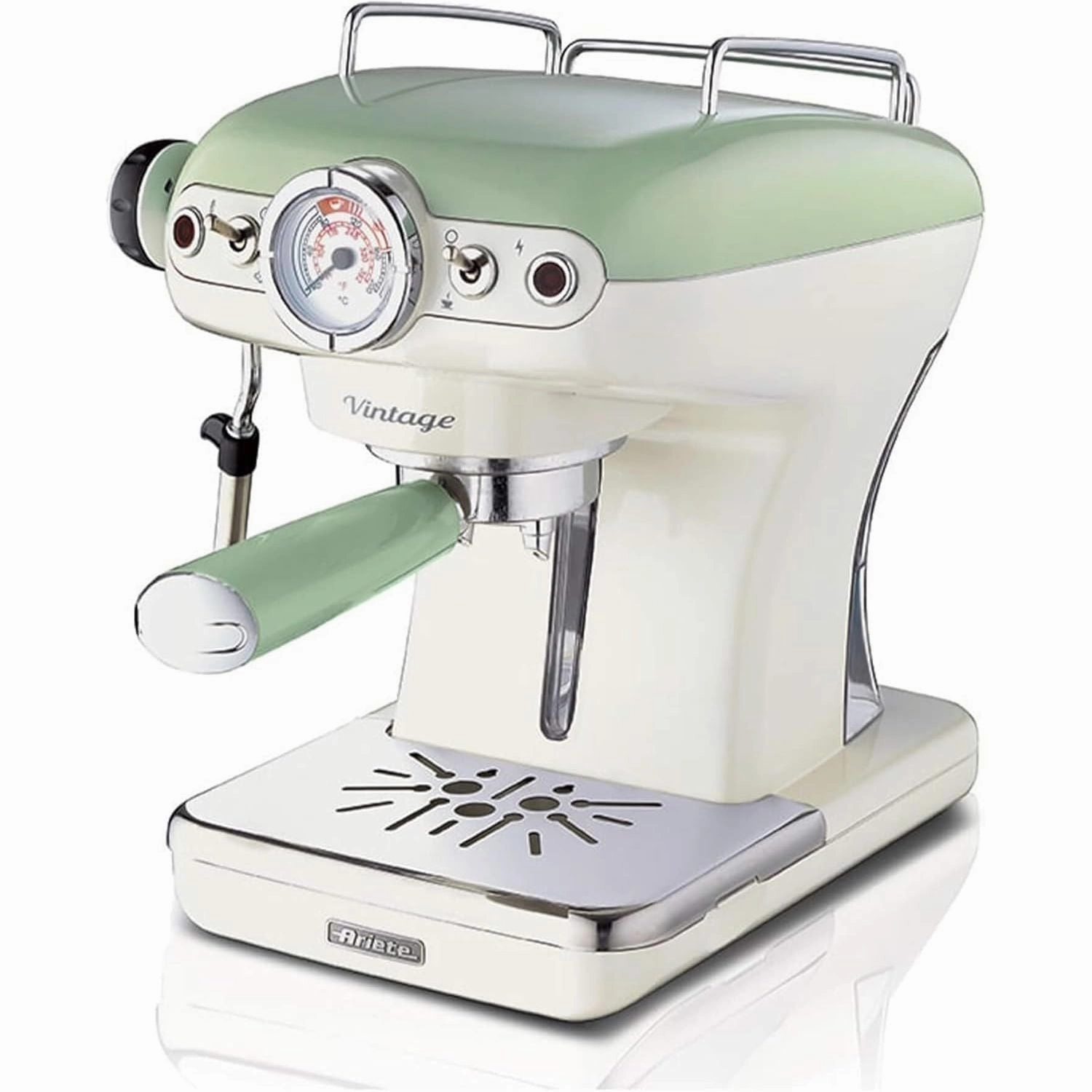 Ariete 1389A Vintage Coffee Machine  850W Espresso Maker, 2 Cups, Green phone accessories, mobile phone cases, best charging cable