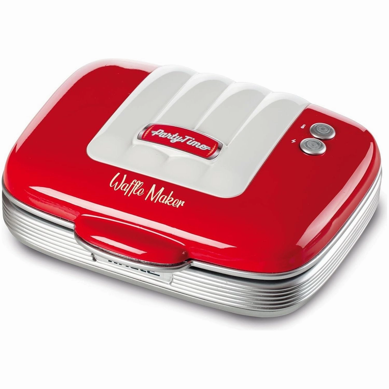Ariete 1973 Retro Waffle Maker  700W Non-Stick Iron for Breakfast & Dessert Waffles, Easy Clean, Safety Lock  American Diner Style  Red phone accessories, mobile phone cases, best charging cable