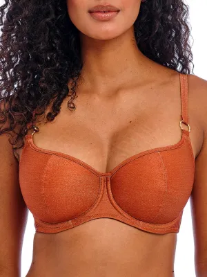 Arizona Wave Sweetheart Bikini Top - Golden Hour