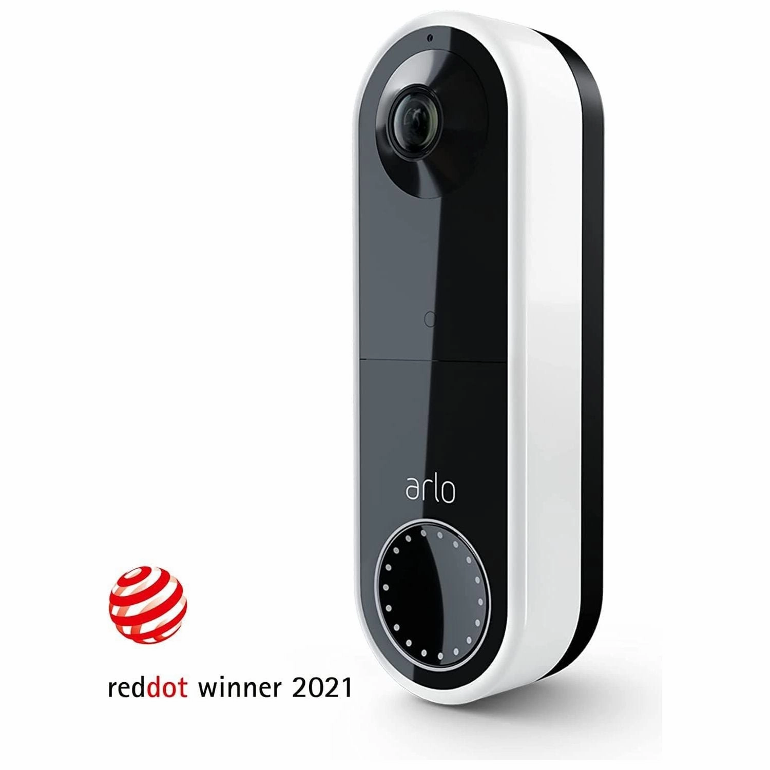 Arlo Essential Wireless Video Doorbell Camera, 1080p HD Security camera, WiFi, 2 Way Audio, Motion Detection, Built-in Siren, Night Vision, 90-Day Free Trial of Arlo Secure Plan, White