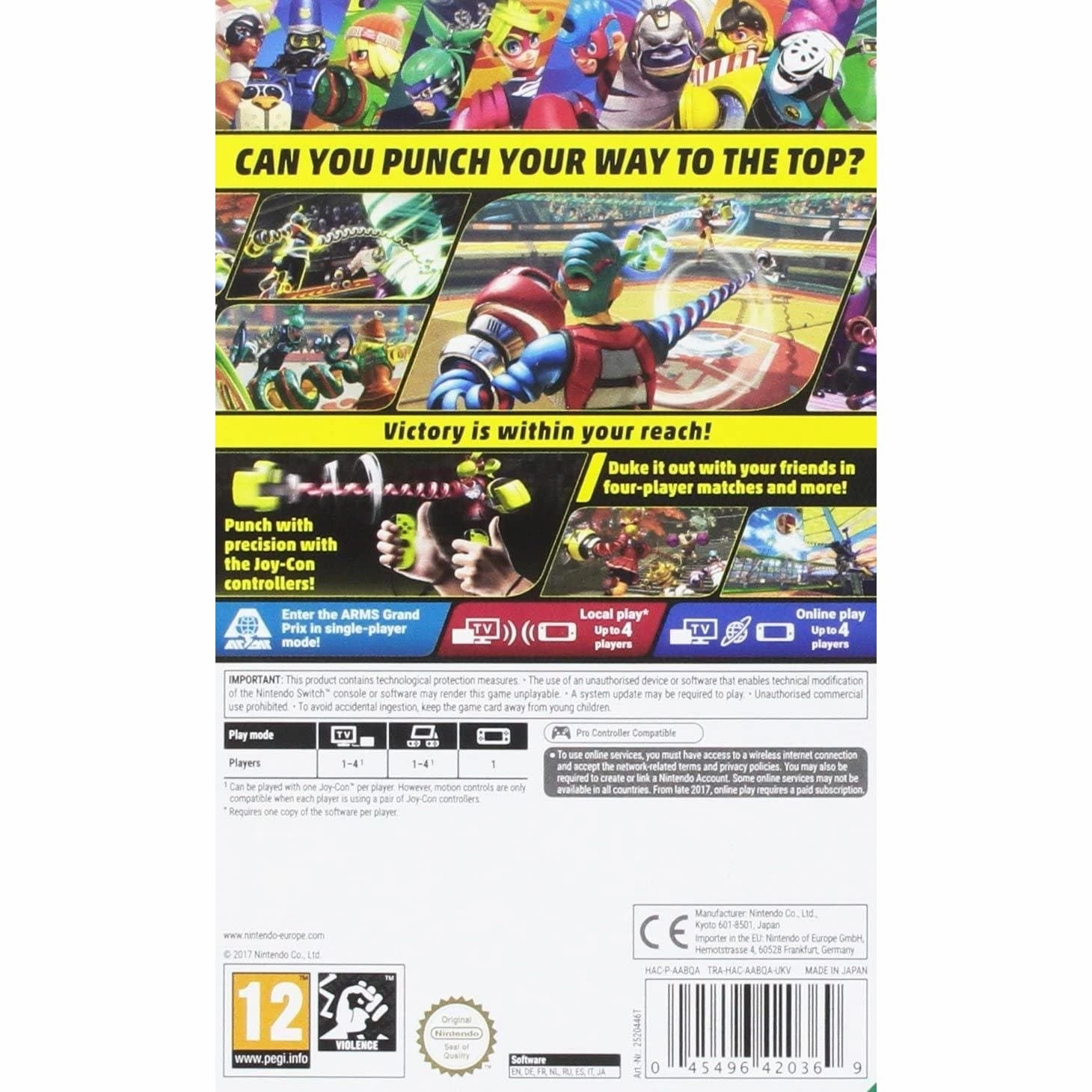 ARMS for Nintendo Switch