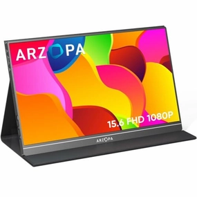 Arzopa S1 Table Portable 15.6" 1080p FHD Monitor USB-C HDMI Computer Display retro game consoles, buy sega console, retro gaming accessories