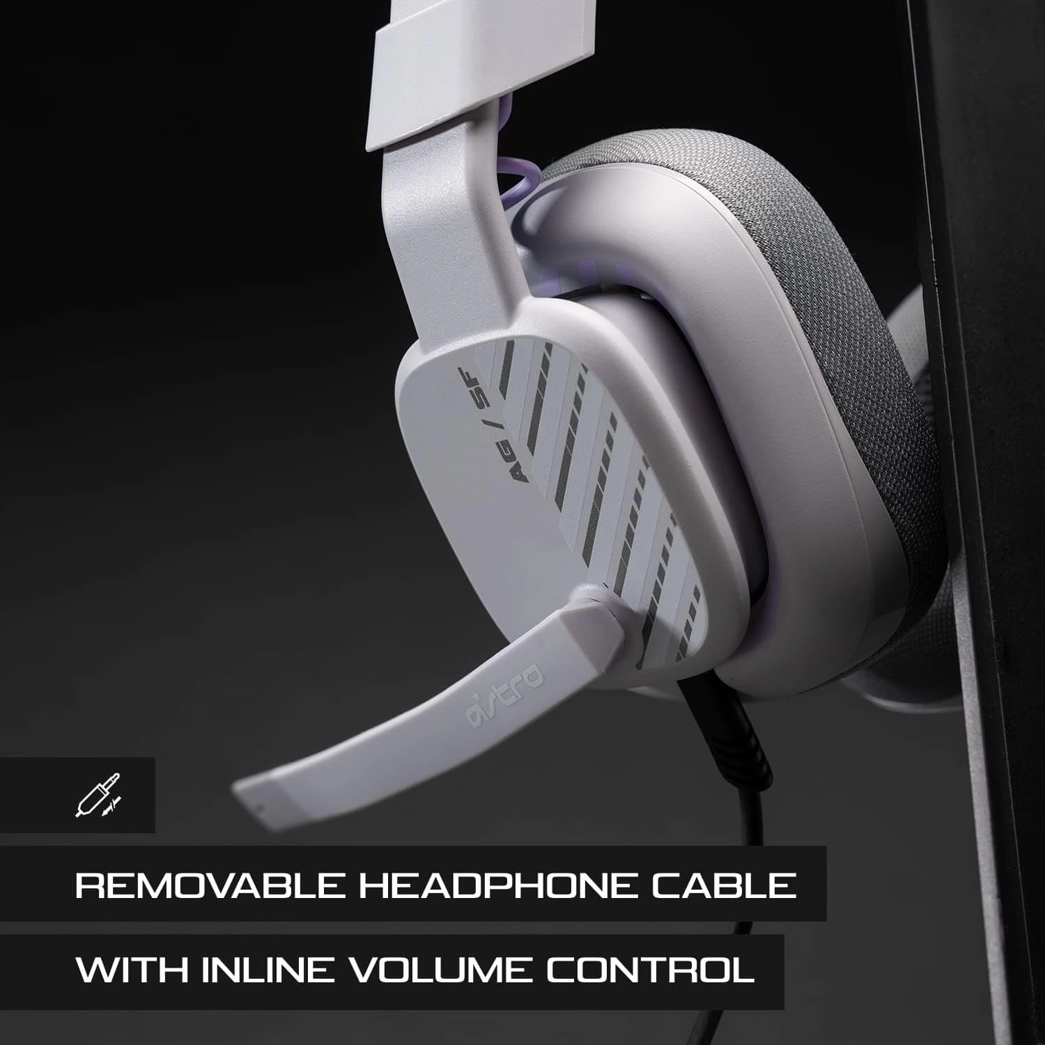 ASTRO A10 Gaming Headset Gen 2 Wired Headset, Over-ear Gaming Headphones, Lightweight, Flip-to-mute microphone, 32 mm drivers, For Xbox Series X|S, Xbox One, PS5, PS4, Nintendo Switch, PC - Grey