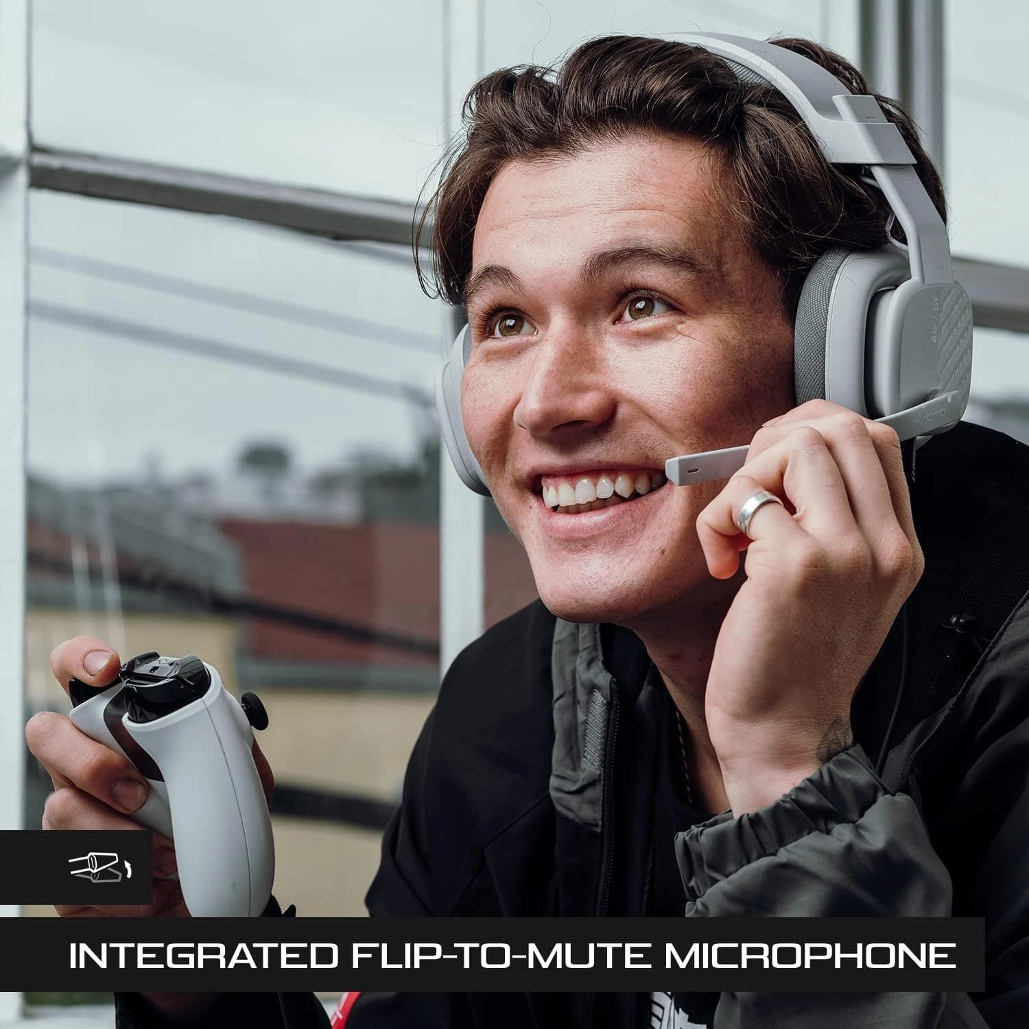 ASTRO A10 Gaming Headset Gen 2 Wired Headset, Over-ear Gaming Headphones, Lightweight, Flip-to-mute microphone, 32 mm drivers, For Xbox Series X|S, Xbox One, PS5, PS4, Nintendo Switch, PC - Grey