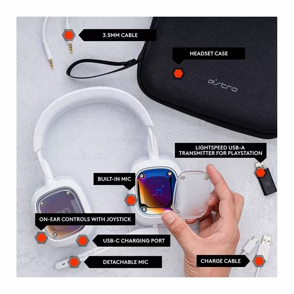 ASTRO A30 Wireless Gaming Headset  White