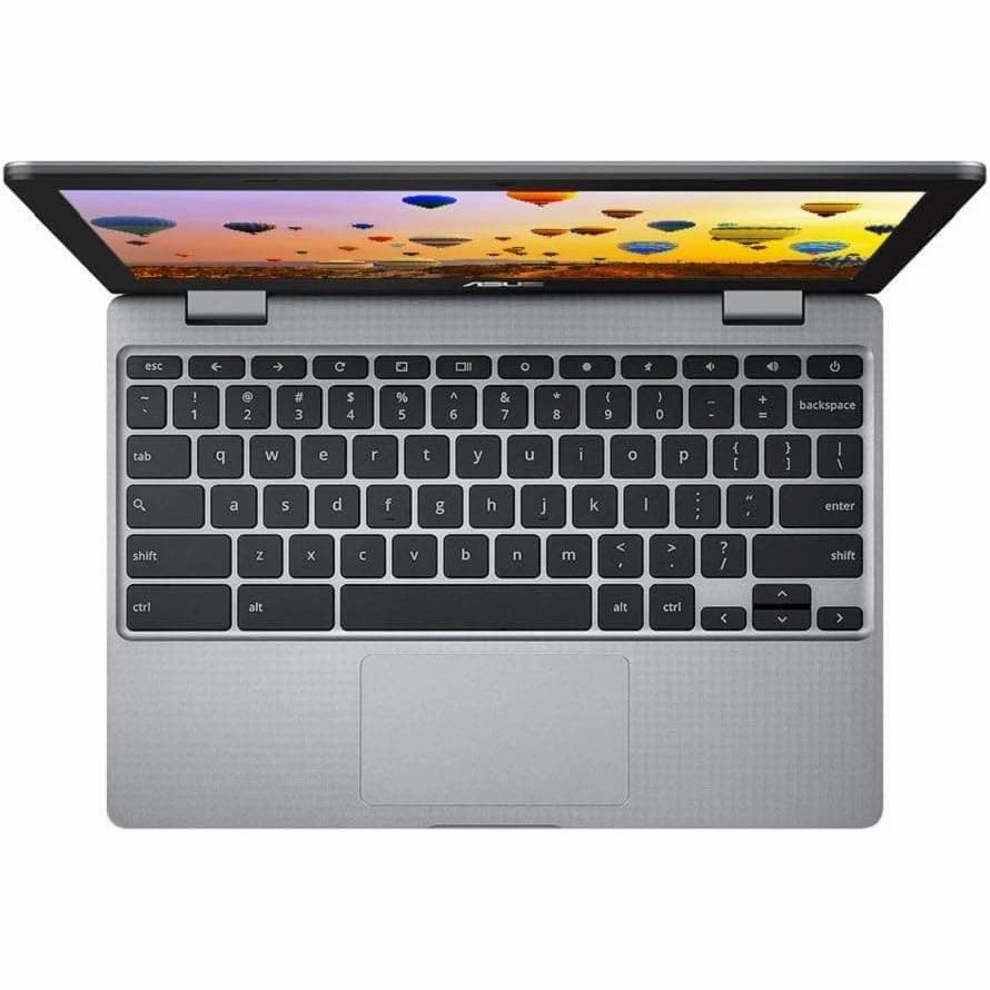 Asus C223N Intel Celeron CPU N3350 @ 1.6GHz 4GB RAM, 32GB eMMC, Chrome OS - Silver