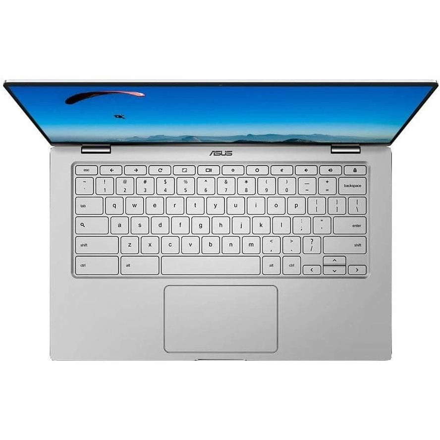 ASUS C434T, 14 Inch 360 Touchscreen Chromebook - Intel i5 -8200Y Processor, 64 GB , 8 GB RAM, Silver