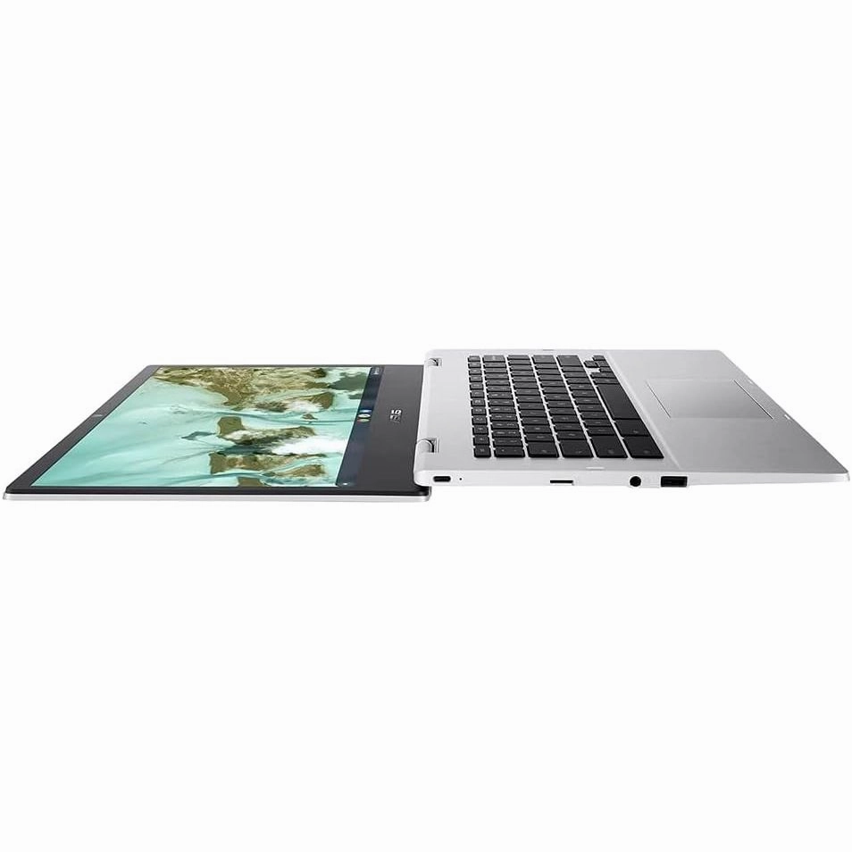 ASUS Chromebook 14 CX1400CK Laptop, Intel Celeron N4500, 4GB RAM, 64GB eMMC, Chrome OS