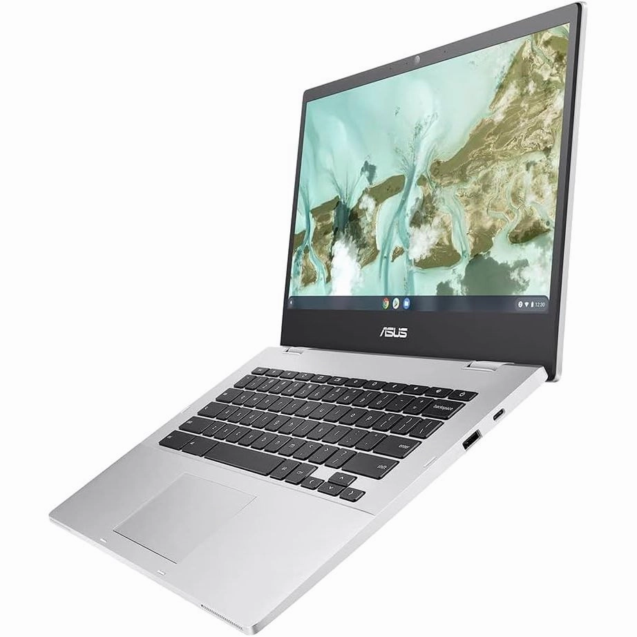 ASUS Chromebook 14 CX1400CK Laptop, Intel Celeron N4500, 4GB RAM, 64GB eMMC, Chrome OS