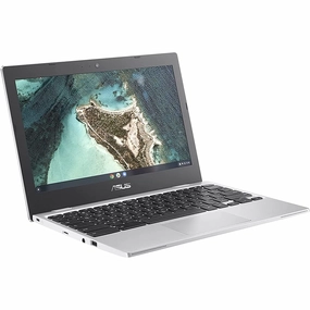 ASUS Chromebook CX1100 11.6" Laptop (Intel Celeron Processor, 4GB RAM, 64GB eMMC, Chrome OS), Silver desktop computers, gaming desktop pc, all in one desktop deals