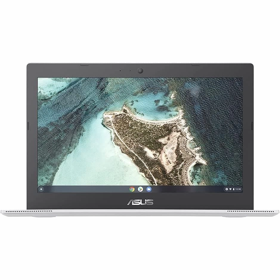 ASUS Chromebook CX1100 11.6" Laptop (Intel Celeron Processor, 4GB RAM, 64GB eMMC, Chrome OS), Silver