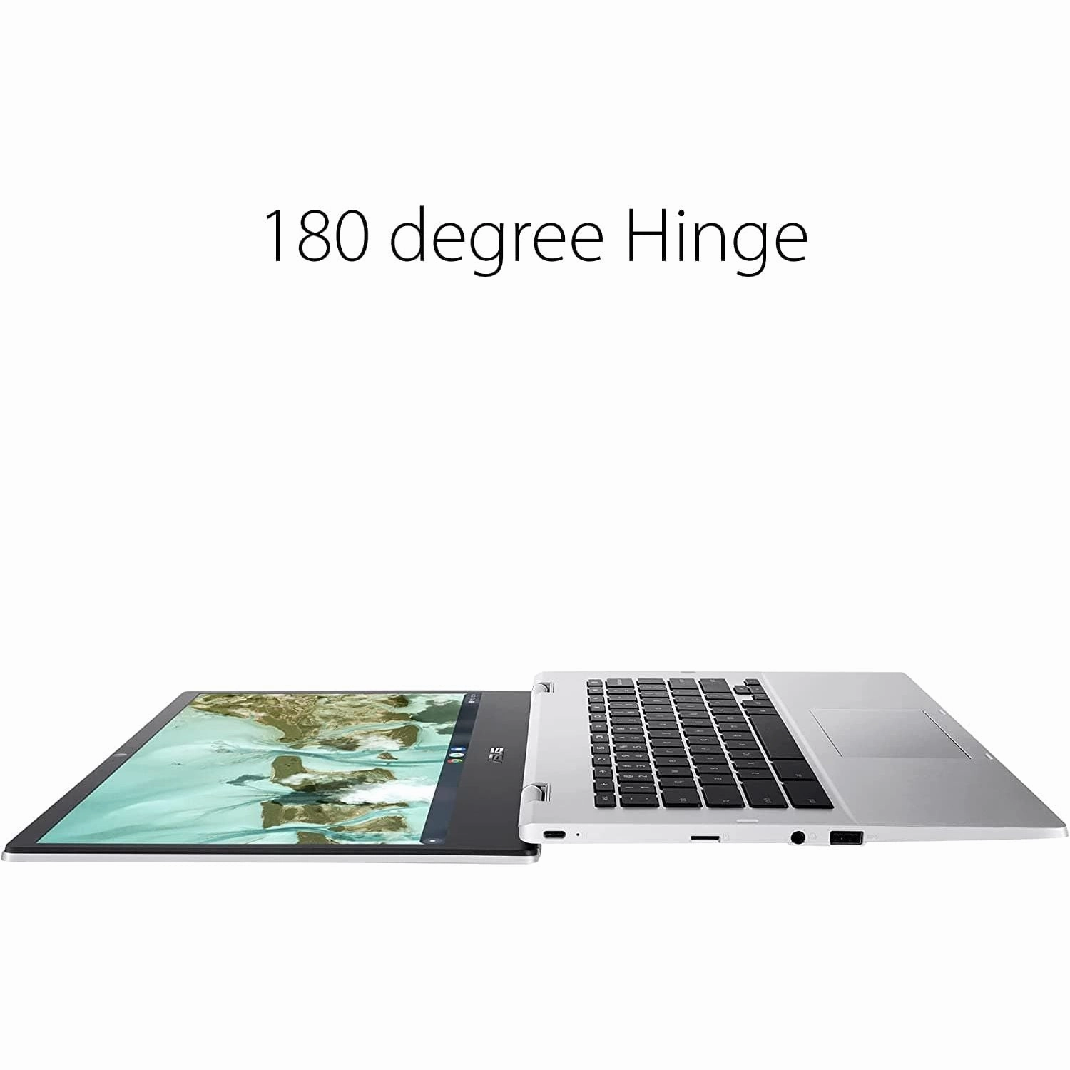 Asus Chromebook CX1400CN Intel N3350/BGA 4GB RAM, 64GB Storage eMMC, Chrome OS - Transparent Silver