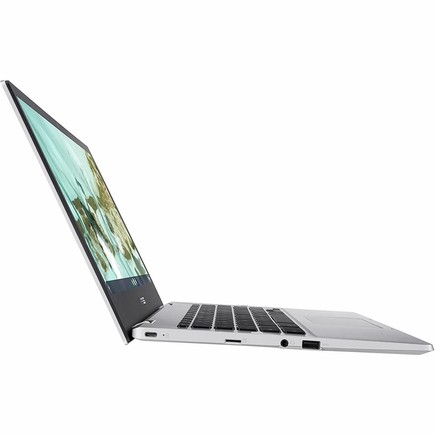 Asus Chromebook CX1400CN Intel N3350/BGA 4GB RAM, 64GB Storage eMMC, Chrome OS - Transparent Silver