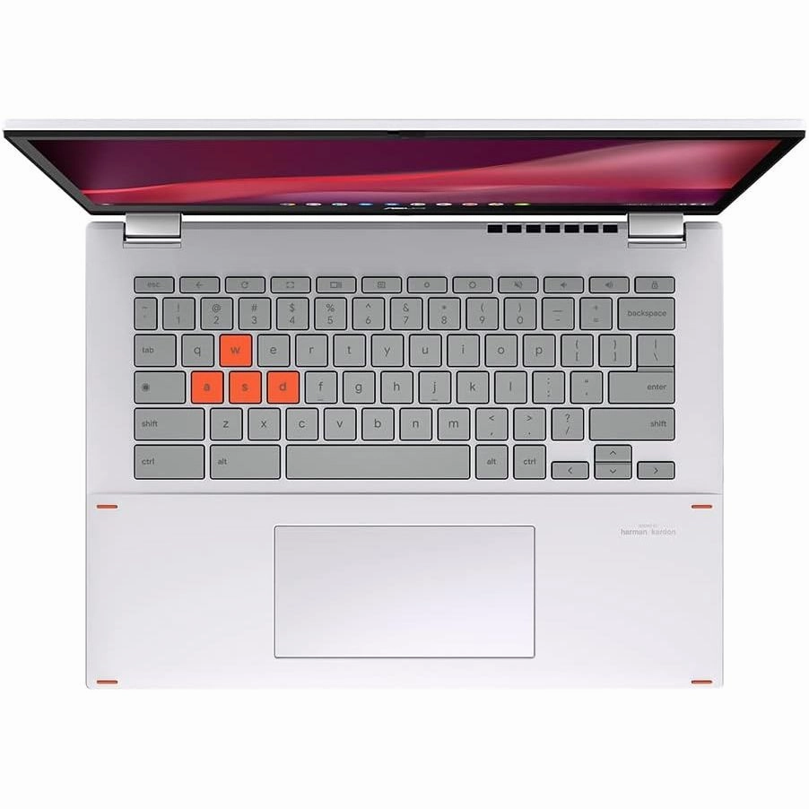 ASUS Chromebook Flip 14 CX3401FBA 14.0" Full HD 144Hz Touchscreen Laptop (Intel i3-1215U, 8GB RAM, 512GB PCIe SSD, Backlit UK Keyboard, Google Chrome OS) Includes ASUS Stylus Pen