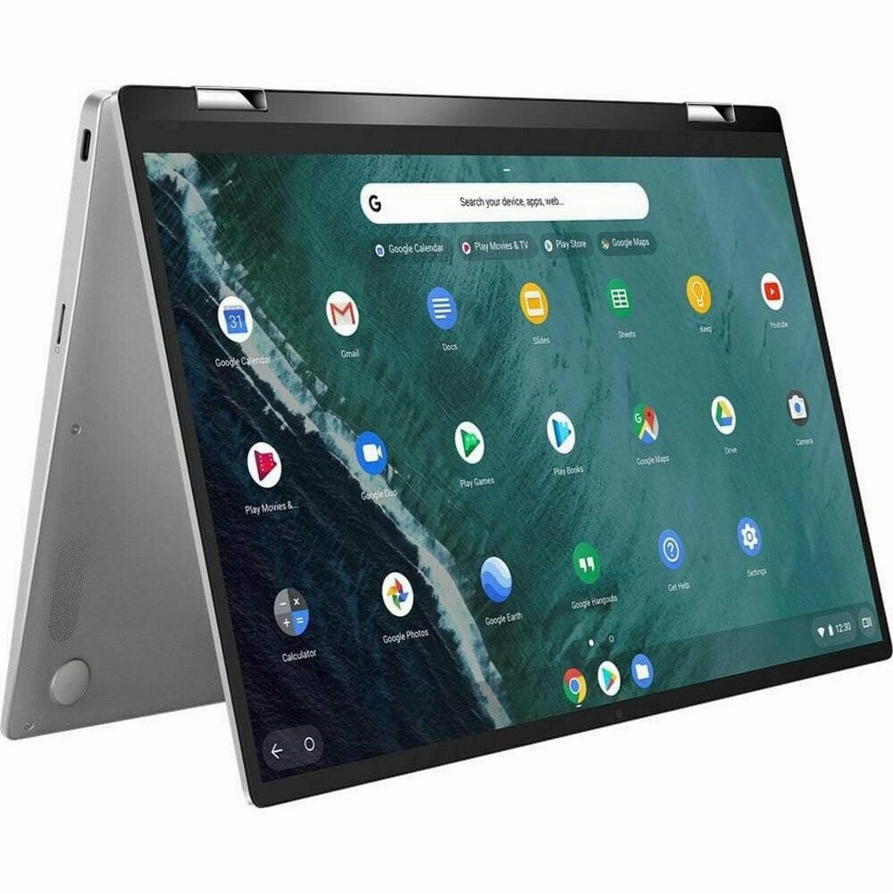 ASUS Chromebook Flip C434TA AI0041 14in Touchscreen Notebook -  8th gen Intel Core i5 8200Y - 8GB RAM 128GB - eMMC Wi-Fi 5 -  Chrome OS - Silver