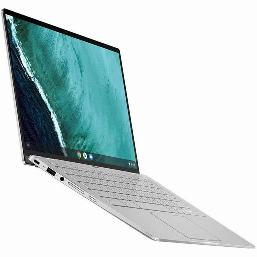ASUS Chromebook Flip C434TA AI0041 14in Touchscreen Notebook -  8th gen Intel Core i5 8200Y - 8GB RAM 128GB - eMMC Wi-Fi 5 -  Chrome OS - Silver