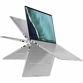 ASUS Chromebook Flip C434TA AI0041 14in Touchscreen Notebook -  8th gen Intel Core i5 8200Y - 8GB RAM 128GB - eMMC Wi-Fi 5 -  Chrome OS - Silver computer monitors, 4k monitor for work, gaming monitors sale