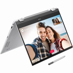 ASUS Chromebook Flip CX5500FEA, Intel Core i3-1135G7, 8G RAM, 256 GB M.2 NVMe SSD- White computer accessories, buy computer parts, usb c hub for laptop