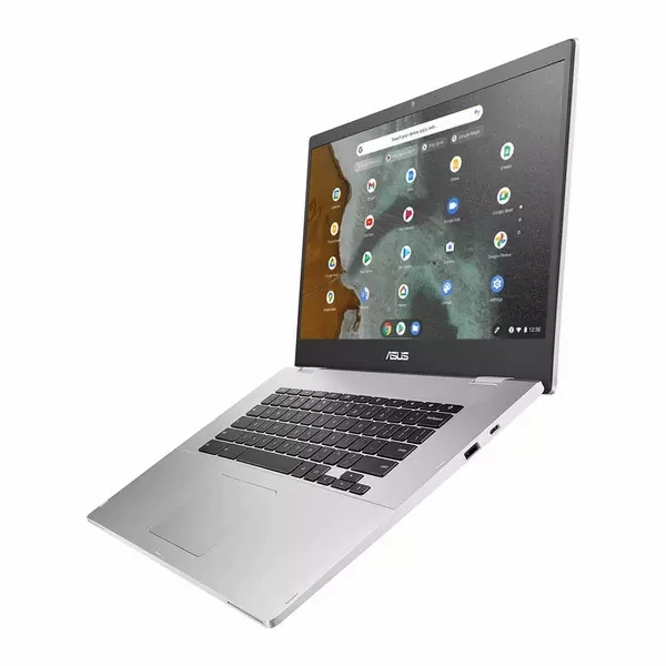 ASUS CX1 15.6" Chromebook - Intel? Celeron?, 128 GB eMMC, Silver