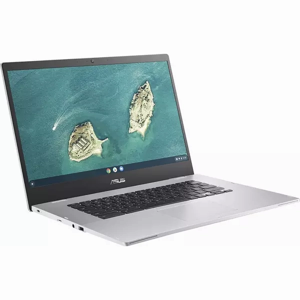 ASUS CX1 15.6" Chromebook - Intel? Celeron?, 128 GB eMMC, Silver