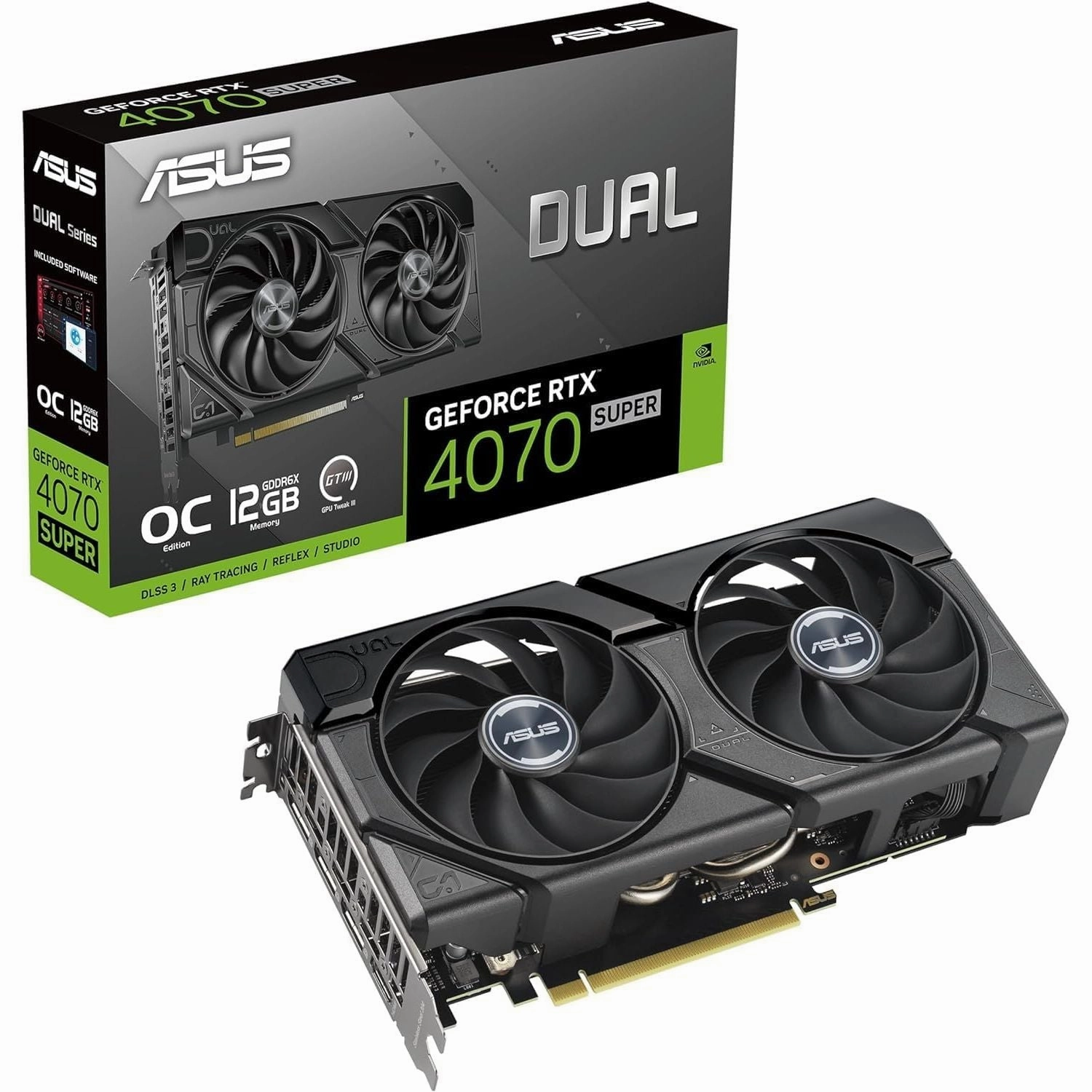 ASUS Dual GeForce RTX 4070 SUPER EVO, 12GB GDDR6X Graphics Card computing devices, pc accessories, cheap computer online