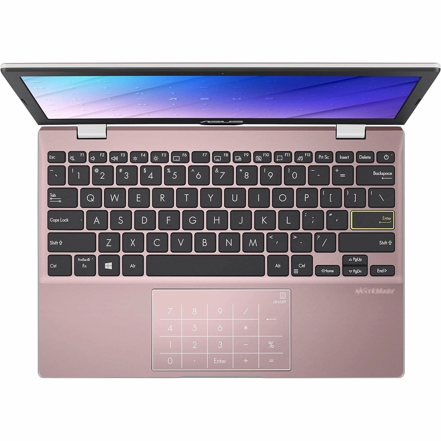 ASUS E210 11.6in Celeron 4GB 64GB Cloudbook - Pink