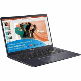 Asus E510, Intel N4020, 4GB RAM, 128GB SSD, 15", Windows 10 - Navy Blue mobile phone and accessories, smartphone gadgets, screen protectors for iphone