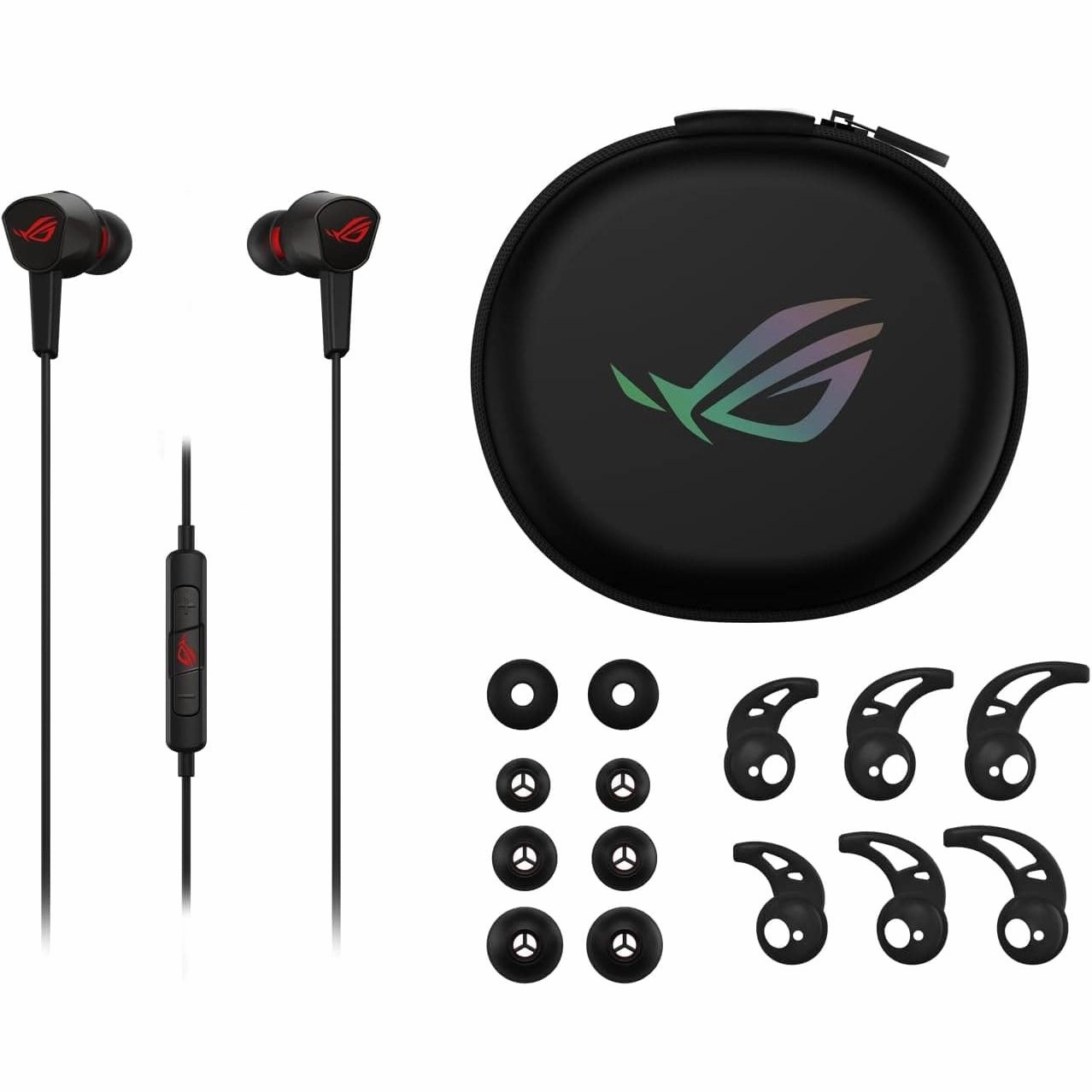 ASUS Headset ROG Cetra Core II - Gaming In-Ear, 3.5mm Jack, Black earbuds and headphones, true wireless earbuds, noise cancelling earbuds