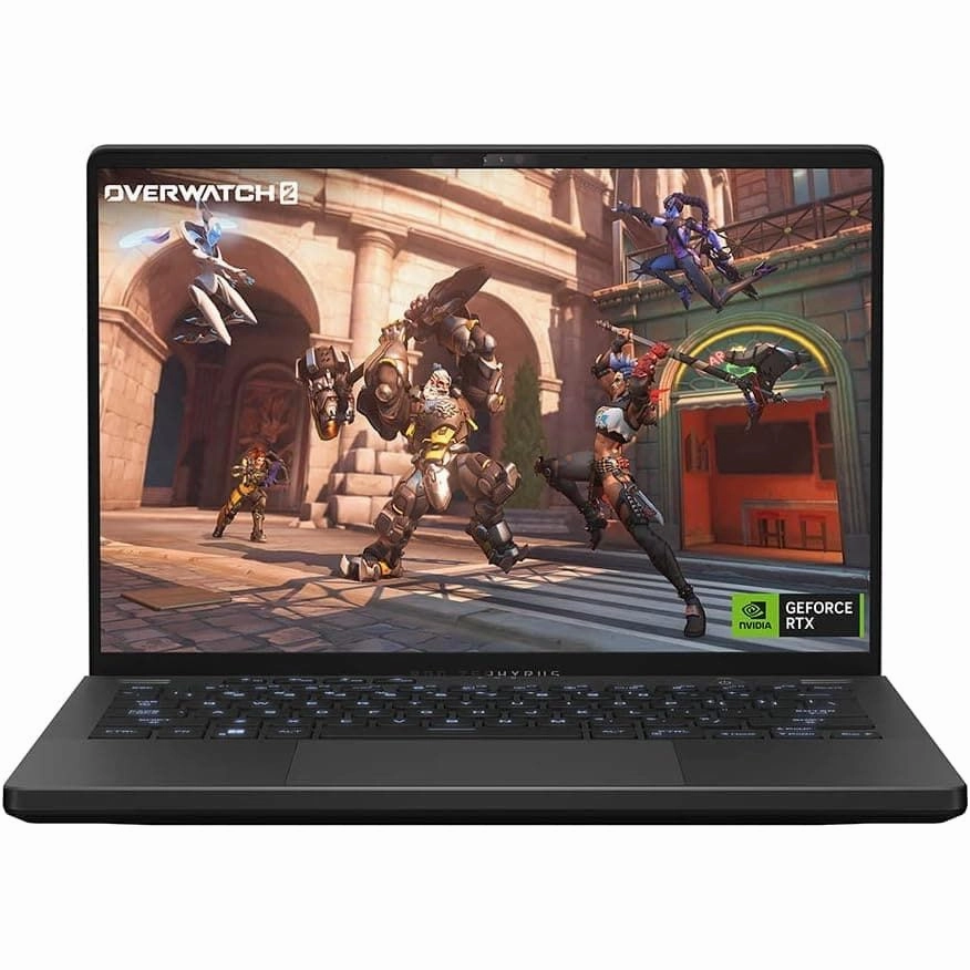 ASUS Laptop ROG Zephyrus G14 GA402NV, 14.0 ,AMD Ryzen R7-7735HS,512GB SSD,16GB RAM,NVIDIA GeForce RTX 4060, Windows 11 Gaming Laptop - Black