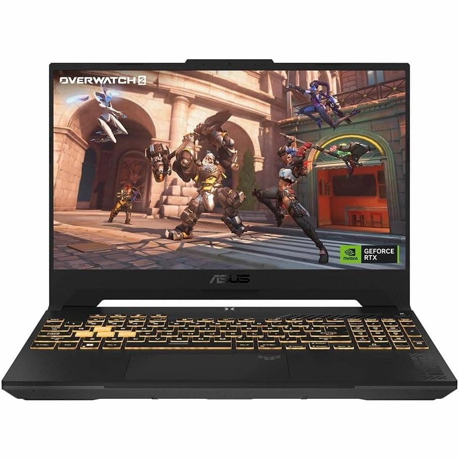 ASUS Laptop TUF Gaming F15 FX507ZU4 15.6" Full HD 144Hz Gaming Laptop Intel i7-12700H 14-Cores, NVIDIA GeForce RTX 4050 6GB Graphics (140W TGP), 8 x2 GB RAM, 512GB SSD, Windows 11