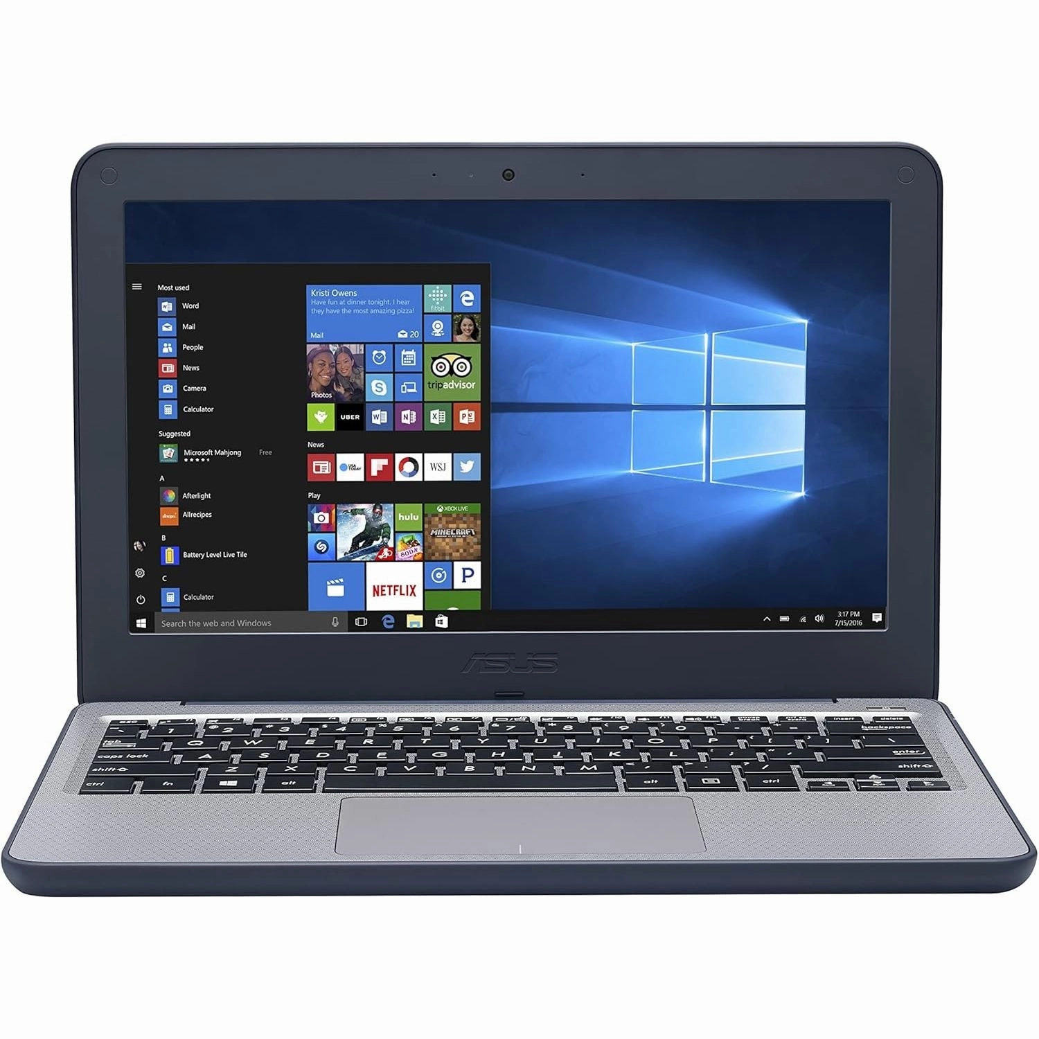 ASUS Laptop W202 11.6" HD Laptop Intel Celeron N3350, 4GB RAM, 64GB eMMC, Windows 10 Professional mobile phone and accessories, smartphone gadgets, screen protectors for iphone