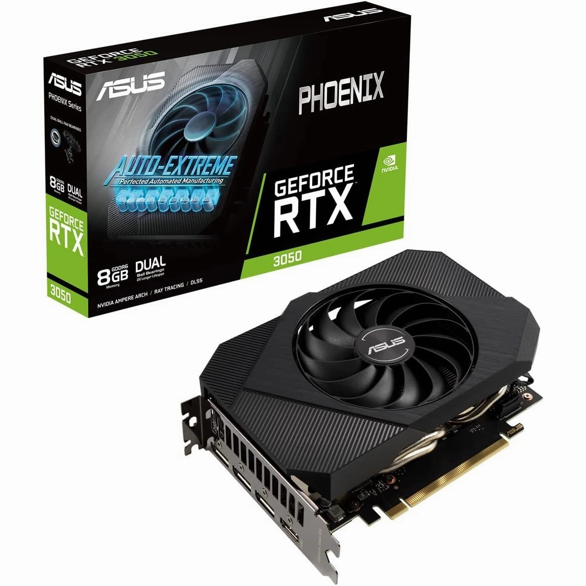ASUS Phoenix NVIDIA GeForce RTX 3050 Gaming Graphics Card - 8GB GDDR6, PCIe 4.0, HDMI 2.1, Axial-Tech Fan, Protective Backplate computing devices, pc accessories, cheap computer online