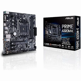 Asus Prime A320M-K AM4 motherboard socket (uATX, AMD A320, Ryzen, 2x DDR4 memory, USB 3.0, M.2 interface) computing devices, pc accessories, cheap computer online